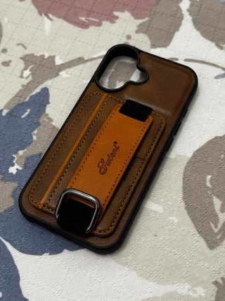 Cover iPhone 17 Pelle Porta Carte
