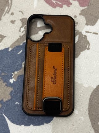 Cover iPhone 17 Pelle Porta Carte