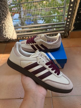 Adidas Samba Beige/Marrón