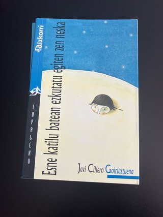 Libros juveniles en euskera sin estrenar