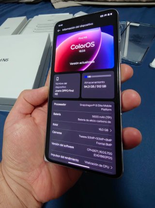 Oppo Find N5 512/16 GLOBAL Bianco Pieghevole Fold