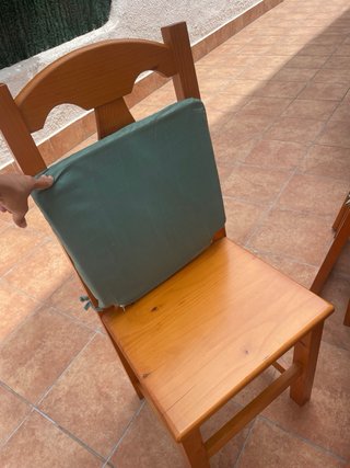 Sillas de comedor de madera