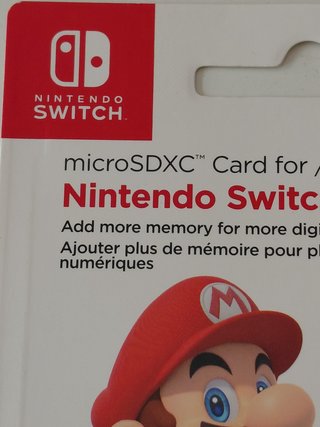 Tarjeta microSDXC 256 GB Nintendo Switch