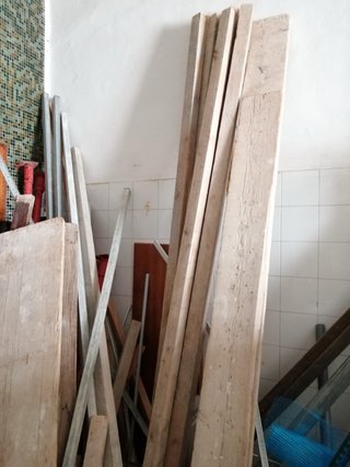 Tablones de madera varios tamaños precio medio xUD