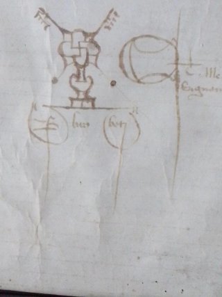 GRAN MANUSCRITO ORIGINAL PERGAMINO AÑO 1457.