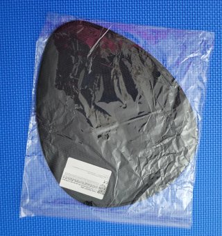 ALFOMBRILLA DE RATÓN NEGRA Y BLANCA.