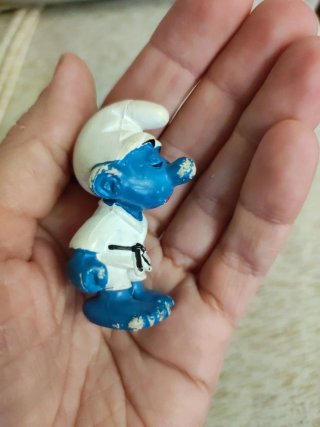 Figura Dormilón Smurf