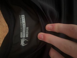 Camiseta Venum Performance Training Negra