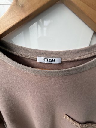 Sudadera EME rosa talla M