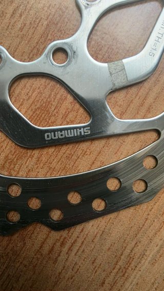 Disco Freno Bicicleta y Tornillos