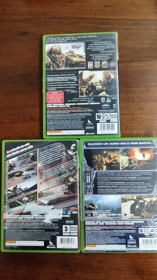 Lotto Xbox 360: Army of Two, PGR4, Quake Wars