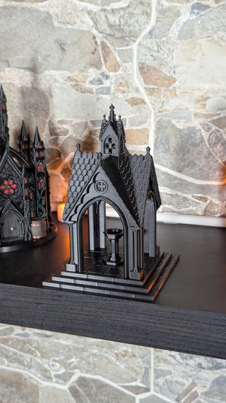 Capela Gótica Miniatura | Catedral Medieval