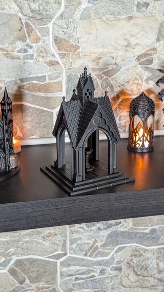 Capela Gótica Miniatura | Catedral Medieval