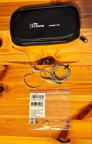 Micrófono Diadema t.bone Earmic 500