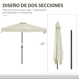 Toldo pared terraza balcón blanco