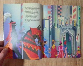 Clásico cuento Disney."La bella durmiente".GAVIOTA