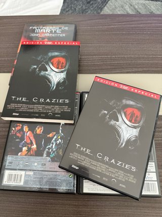 Lote 4 Películas DVD Terror y Suspense