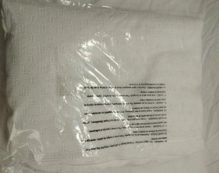 2 Colchas Blancas Zara para Mascotas.