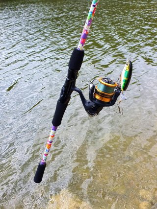 Equipo Pesca Spinning, Caña Pescar, Carrete Pesca