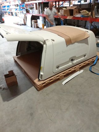 Capota rígida poliéster para Mitsubishi Pick-up