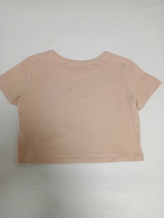 Camiseta Adidas Mujer Talla L Beige