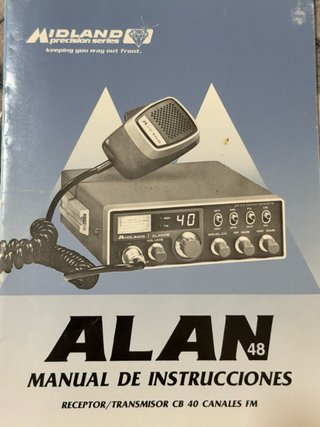 Manuale Midland Alan 48 Istruzioni Radio CB