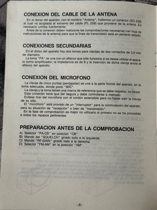 Manuale Midland Alan 48 Istruzioni Radio CB