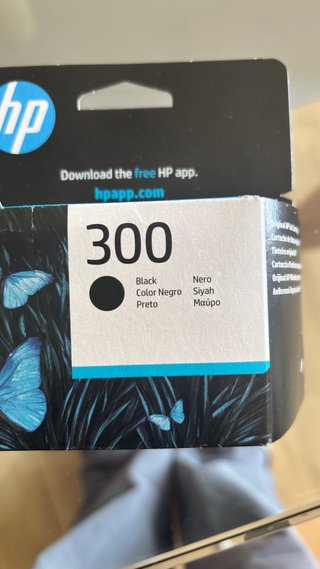Tinta HP 300 Negra sin estrenar