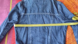 Cazadora Vaquera Mujer LUYJI Azul