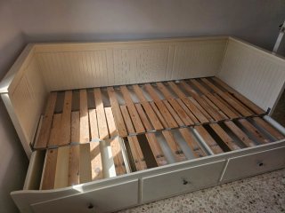 Sofá Cama Ikea Blanco Madera
