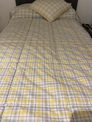 Juego 2 edredones cama 90 y 2 fundas de cojines