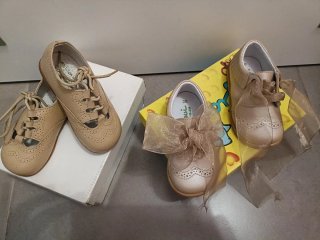 Lote 2 pares zapatos  Talla 20