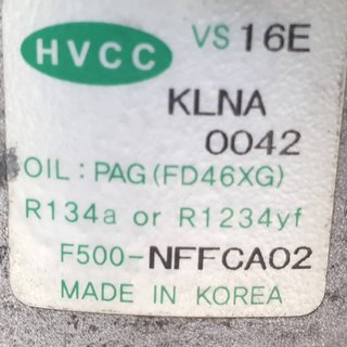COMPRESOR AIRE ACONDICIONADO HYUNDAI HYUNDAI TUCSON 2015-0