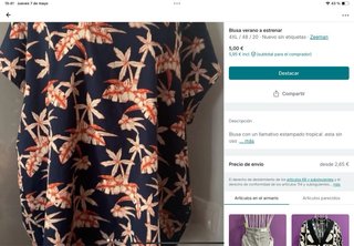 Liquidación total de toda mi ropa 5€ la prenda