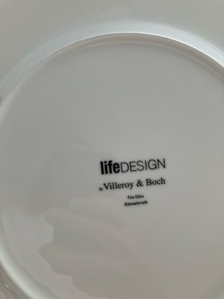 Villeroy & Boch Vajilla 6 Platos Porcelana