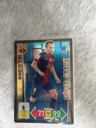 Cromo Iniesta Supercrack Adrenalyn 2012-13