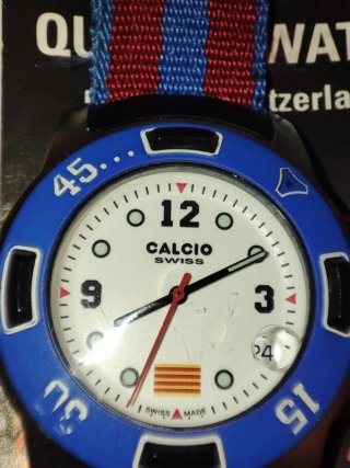 Reloj conmemorativo F.C. Barcelona Calcio Swiss