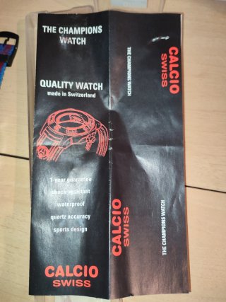 Reloj conmemorativo F.C. Barcelona Calcio Swiss