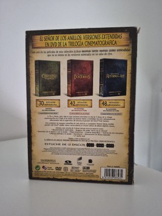 Trilogía El Señor de los Anillos DVD
