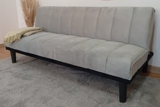 Sofá Cama Cali*, Gris. Cómodo. ¡OFERTA!