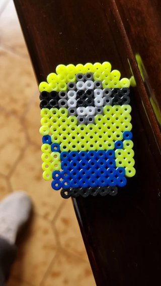 Minion Pyssla perline