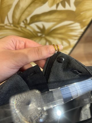 Vestito grigio aderente da ufficio