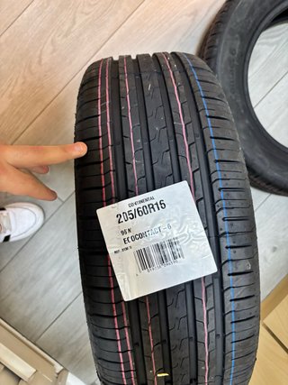 2 Ruedas Continental EcoContact 6 205/60 R16