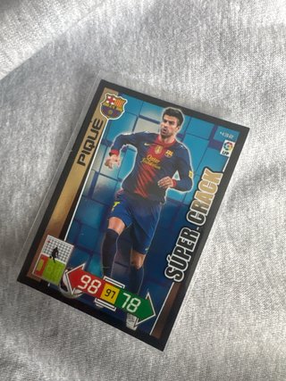 Piqué Supercrack Cromo Adrenalyn 2012-13