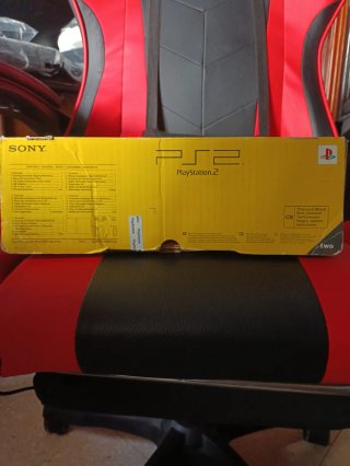 Scatola originale PS2 Slim Sony Modello 7504