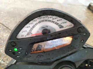 Kawasaki ER6N Negra