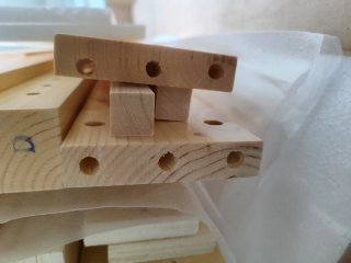 Cama Abbin de Sklum (faltan piezas, ver descrip.)