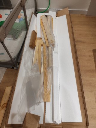 Cama Abbin de Sklum (faltan piezas, ver descrip.)