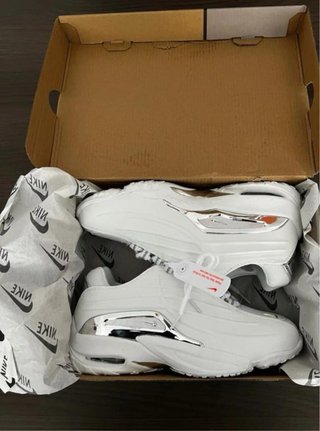 Zapatillas Nike NOCTA Plata y Blanco