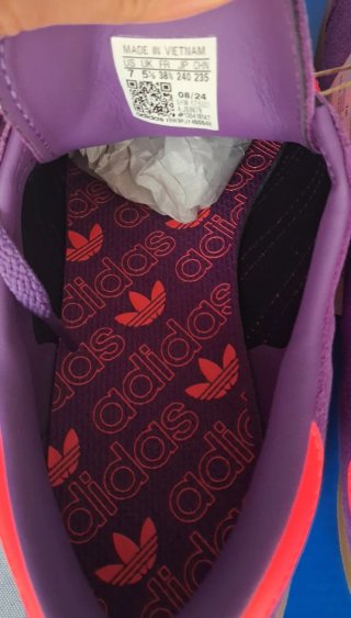Zapatillas Adidas Hamburg Talla 38 2/3 Morado